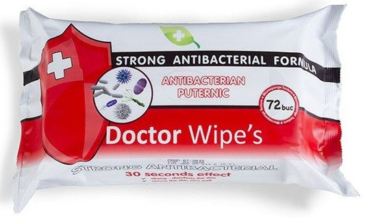 Servetele Umede 72buc/pachet Dr.wipes