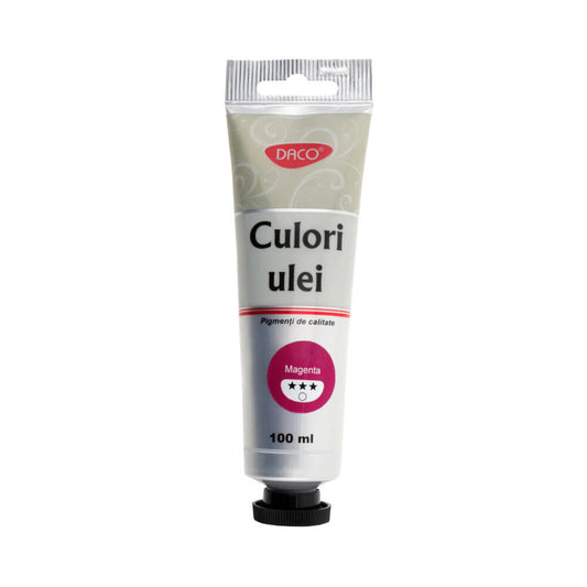 Vopsea Ulei Roz Magenta Daco, 100 ml, Culoare Ulei, Vopsele Ulei, Acuarele Ulei, Culori Ulei, Vopsea Ulei, Culori pentru Pictura, Culori Ulei Roz Magenta, Vopsele Ulei Roz Magenta, Culori de Ulei