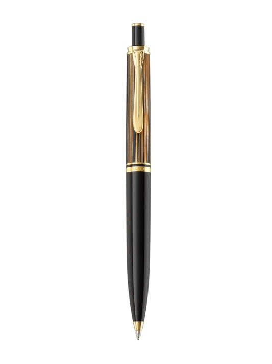 Pix Souveran K400,mina Tip Parker,accesorii Placate Cu Aur,corp Tortoiseshell- Brown
