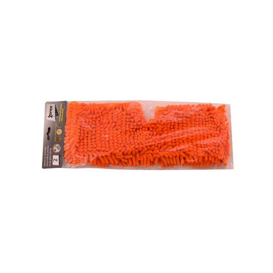 Rezerva Mop Spray cu 2 Fete Zorex Pro, 40x13.5 cm, Microfibra, Culoare Portocalie, Rezerve pentru Mop, Rezerva pentru Mop Plat, Rezerve Spray cu 2 Fete pentru Mop, Accesorii Curatenie, Accesorii Menaj
