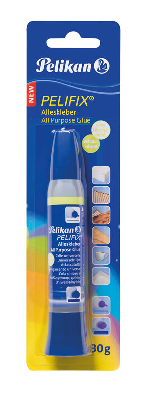Lipici Lichid Universal Pelifix Fara Solvent Tub 30 Grame Dublu Aplicator Blister