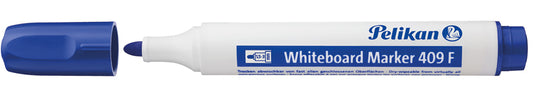 Marker Whiteboard 409 Varf Rotund Albastru