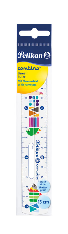 Rigla Plastic 15 Cm, Combino