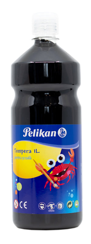 Tempera 1l, Negru