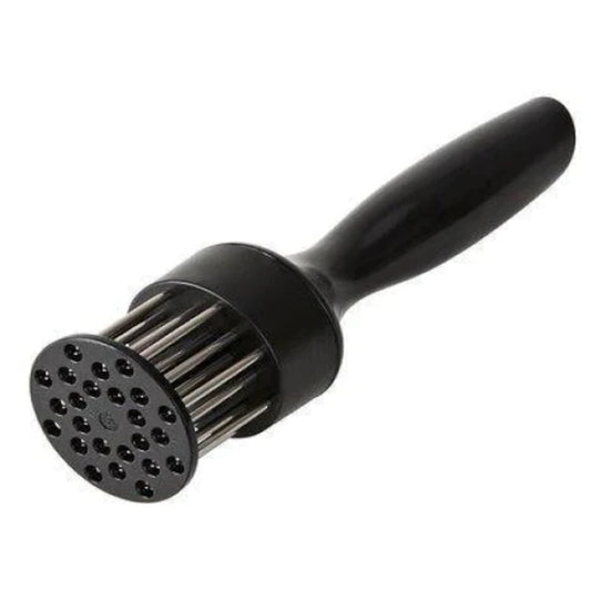 Fragezitor cu Tije Ascutite pentru Carne, Material Inox + PVC, Culoare Neagra