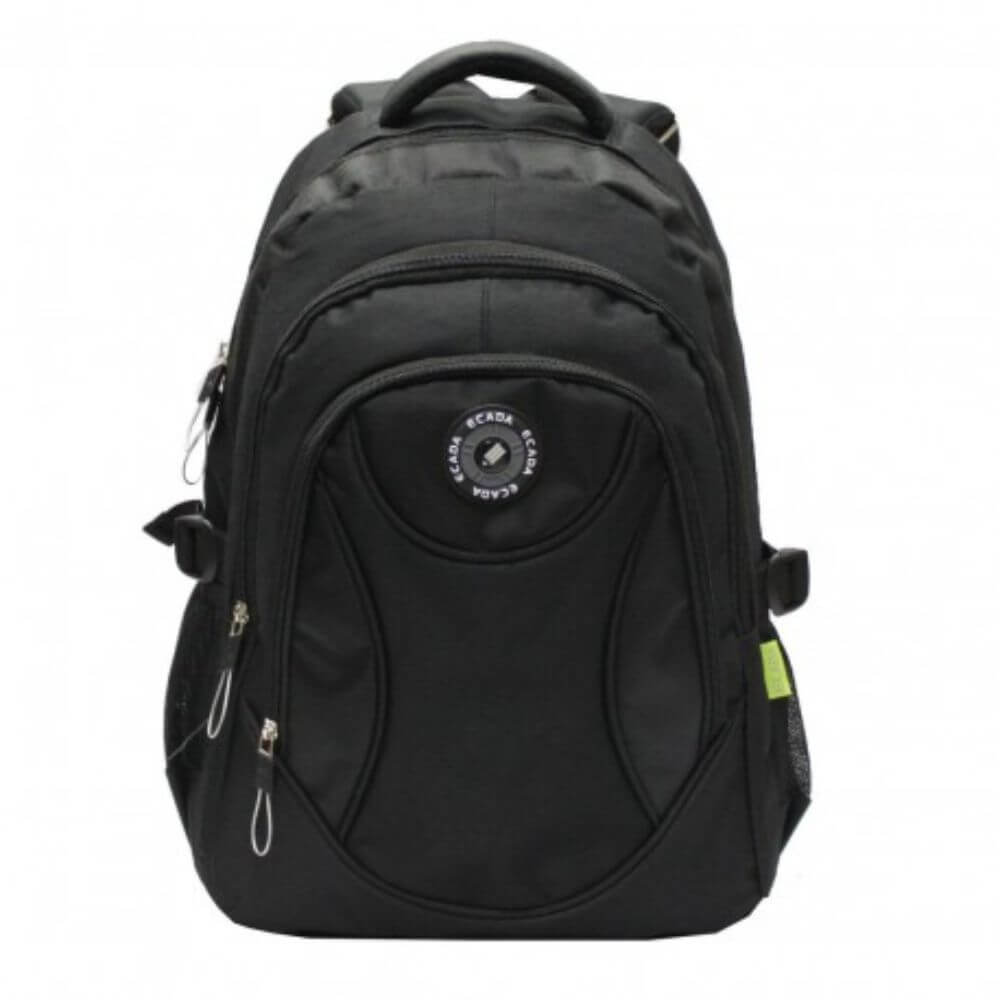 Ghiozdan ECADA pentru Scolari si Adolescenti, 46x32x18 cm, Culoare Negru, Ghiozdan Scolar, Ghiozdan Scolari, Ghiozdane Scoala, Ghiozdan Adolescenti, Ghiozdane Adolescenti, Ghiozdane ECADA, Ghiozdan Negru, Ghiozdan Mare