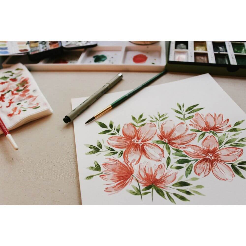 Acuarele cu Pensula ECADA, 8 Culori, Diametrul Pastilei 23 mm, Culori Pictura, Acuarele Scoala, Acuarele Pictura, Paleta de Acuarele, Set Culori Acuarele, Acuarele Scolare, Materiale Arta, Materiale de Pictura, Accesorii Pictura