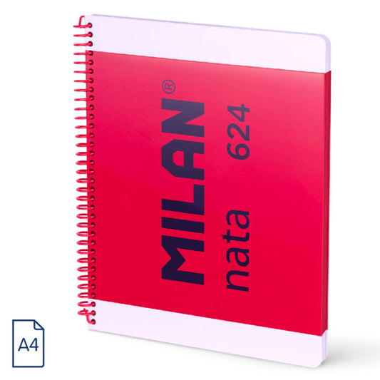 Caiet A4 80 File Dr Spira Milan Roz Nata 57042e80p