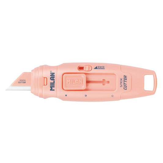 Cutter Lama Ceramica Stick Roz Milan 6010108p