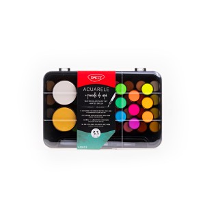 Acuarele 53 culori daco ar053