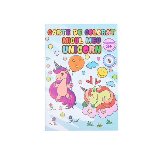 Carte de Colorat B5 Artpress, Micul meu Unicorn, 16 File, 90 g/m²