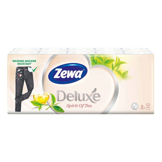 Servetele Zewa Deluxe Spirit of Tea, 3 Straturi, 10 Pac/Set