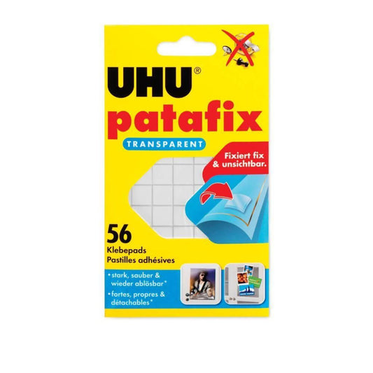 Adeziv Tableta Uhu Patafix Invizible, 56 Tablete, Albe, Adeziv Tableta, Lipici Tableta, Lipici Uhu, Adeziv Uhu, Adeziv Patafix Homedeco, Adeziv Patafix Uhu