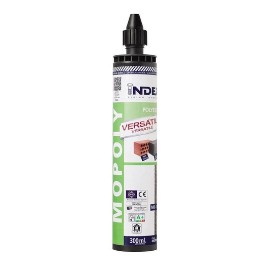 Ancora Chimica Index Mopoly, 300 ml, cu Stiren, Adeziv Injectabil, Ideal pentru Fixare in Diferite Aplicatii, Cartus Ancora Chimica, Ancore Chimice, Cartuse Ancore Chimice, Adezivi Injectabili, Ancora Chimica cu Stiren