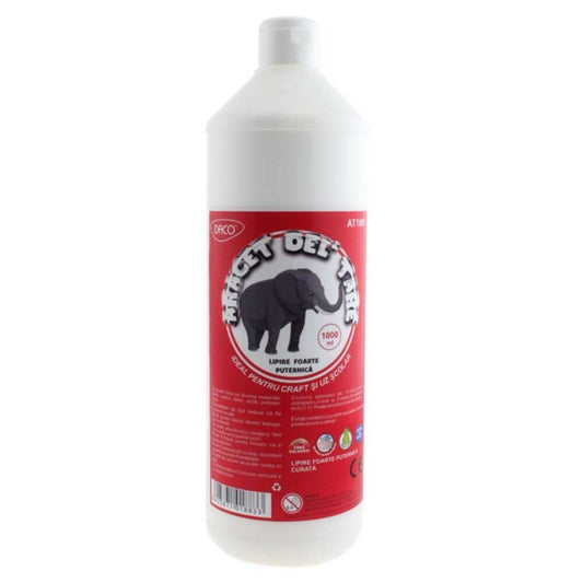 Aracet Del' Tare DACO, 1 L, Aracet cu Lipire Puternica, Araceturi, Aracet pentru Lipit Hartia, Aracet pentru Scoala, Aracet pentru Lucru Manual, Aracet Scolar, Lipici Aracet, Lipiciuri Aracet