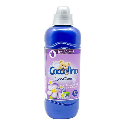 Balsam Rufe Coccolino Creations Purple Orchid, 925 ml, 37 Spalari, Parfum de Orhidee, Detergent pentru Haine, Balsamuri pentru Rufe, Balsam pentru Ingrijire Haine, Balsamuri pentru Haine