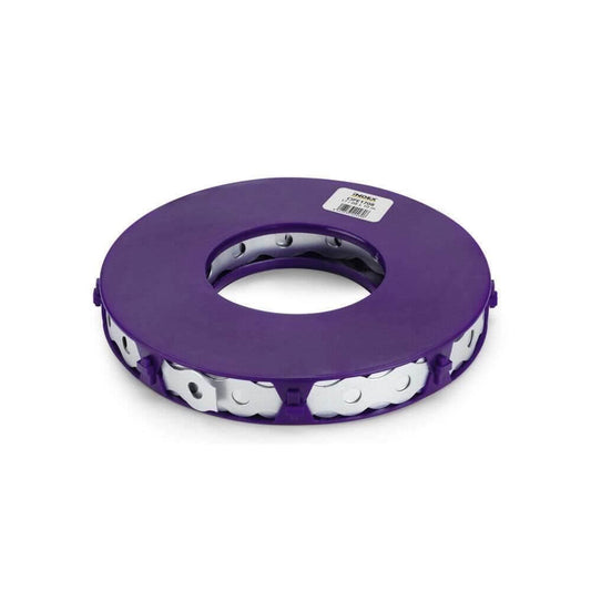 Banda Perforata Index, 17mm x 0.8 mm x 10m, 100 kg Sarcina Maxima, pentru Instalarea Tevilor, Banda Metalica Perforata pentru Montaj, Banda Metalica Perforata, Banda Metalica Montaj, Benzi Perforate