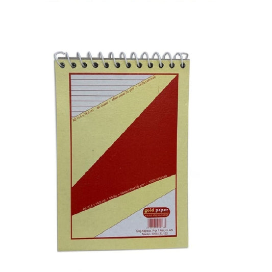 Set 10 Bloc Notes A6, Dictando, 60 File cu Spira Metalica, Hartie Offset 55 g/mÂ², Caiet de Notite,Carnel Birou, Rechizite Scolare, Carnetele Scoala