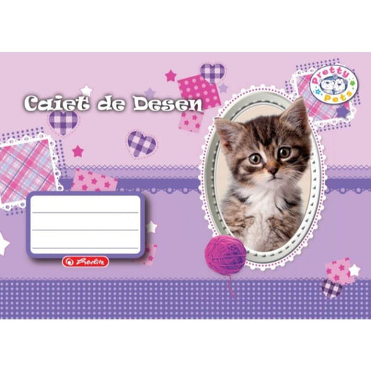 Caiet Desen 24f Pretty Pets