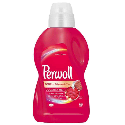 Detergent Lichid Perwoll Renew Color, 15 Spalari, 900 ml