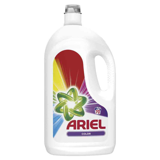 Detergent de Rufe Lichid Ariel Color, 70 Spalari, 3.85 L