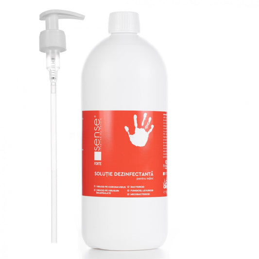 Dezinfectant pentru maini Sense Forte, virucid, 80 % alcool, 1 l