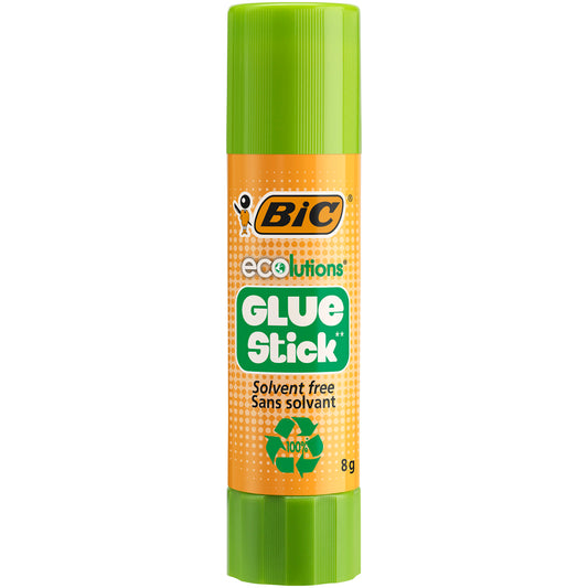 Lipici solid Bic Eco, 8g, 30 bucati/cutie