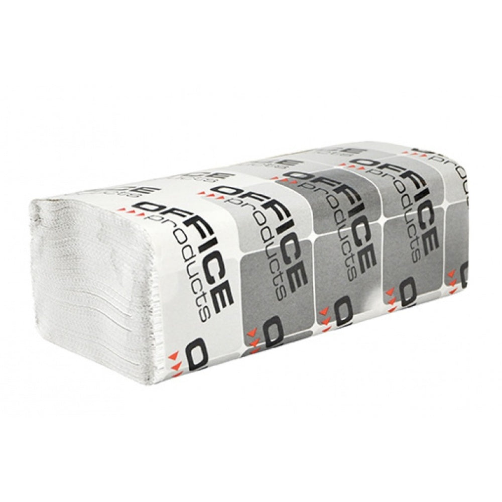 Servetele Zz Hartie Alba, 25x21cm, 2 Straturi, 150buc/pachet, 20pachete/cutie, Office Products