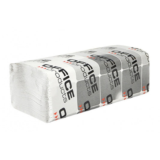 Servetele Zz Hartie Alba, 25x21cm, 2 Straturi, 150buc/pachet, 20pachete/cutie, Office Products