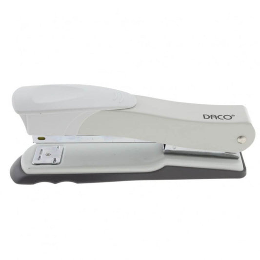 Capsator DACO, 20 Coli, Capse 24/6, Corp Metalic Alb, Capsatoare Metalice Manuale, Capsator Manual de Hartie, Capsatoare Metalice DACO pentru Birou, Capsatoare 20 Coli, Capsatoare pentru Hartie, Capsator pentru Birou