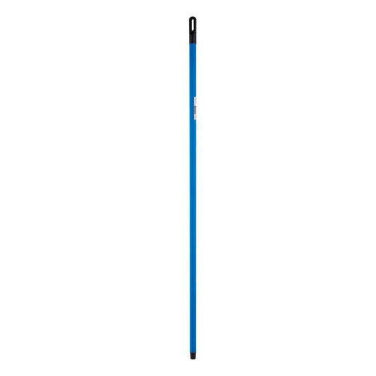 Coada Cauciucata Metalica, 120 cm, Albastra, Matura si Mop, Coada Metalica cu Filet si Agatatoare, Coada Matura, Coada Mop, Cozi Metalice, Coada Metalica pentru Matura, Cozi Maturi si Mopuri, Articole Curatenie