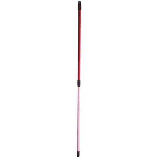 Coada Metalica Telescopica OTI, Lungime 150 cm, Culoare Rosie, Coada Metalica pentru Matura, Coada Mop, Cozi din Metal, Cozi Telescopice, Cozi Mopuri si Maturi, Articole pentru Curatenie, Maner Telescopic pentru Mop