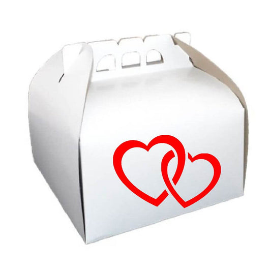Cutii Tort Personalizate, 20x20 cm, Tipar 1 Culoare, Carton Duplex 450 g/mÂ², Cutie pentru Tort Personalizata, Cutii Carton Personalizate Torturi, Cutie Torturi Personalizata, Cutii Albe Personalizate Tort, Ambalaje Cofetarie Personalizate
