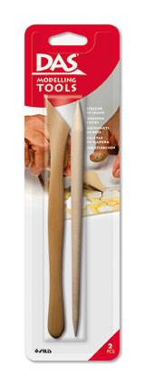 Unelte Plastic Pentru Modelaj, 2buc/set, Das Wooden Cutters