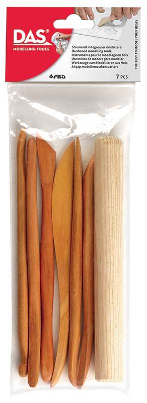 Unelte Plastic Pentru Modelaj, 7buc/set, Das Wooden Cutters