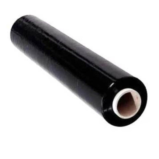 Folie Stretch Neagra Uz Manual 3 Kg, Folie 23 MIC, Latime Folie 500 mm, Tub Carton 700 gr, Folie Stretch 2,3 Kg