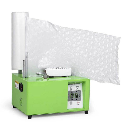 Masina de Productie Folie cu Bule HY-01, Inflate, Consum 200 W, Culoare Albastru, Dimesiune bula 40mm umflata, Lungime Rola 310 m, Latime 32 cm