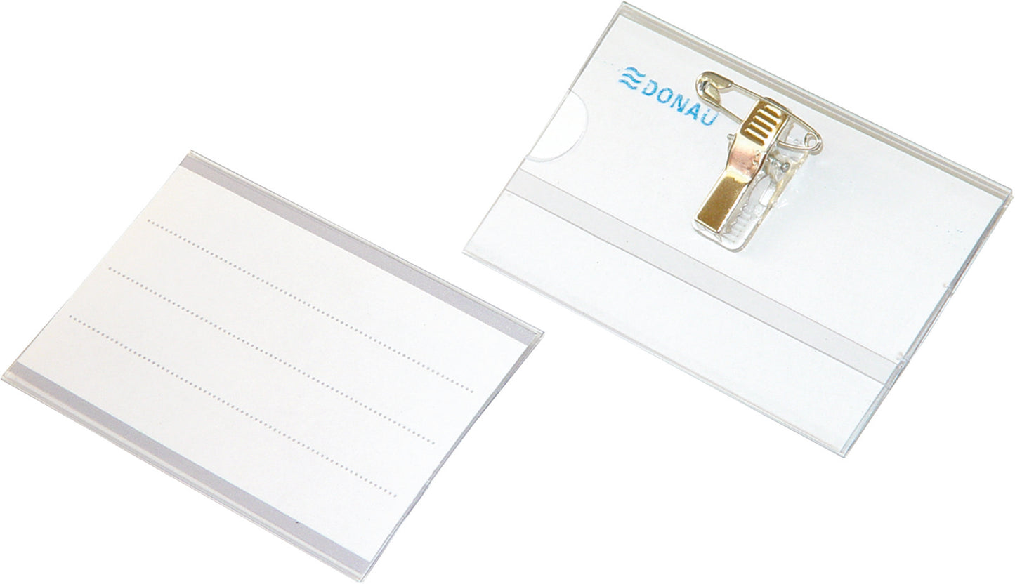 Ecuson Cu Ac Si Clip, 58 X 90 Mm, Donau