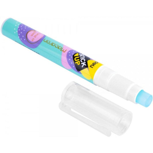 Lipici Deli Tip Creion Color, 2.6 g, Lipici Deli Tip Creion, Lipici cu Corp din Plastic, Lipici pentru Hartie, Lipici pentru Carton, Lipici Tip Creion pentru Hartie, Lipici Tip Creion pentru Carton, Lipici Solid