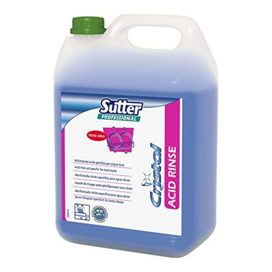 Detergent Clatire Masina de Vase Sutter Acid Rinse, 5 L, Detergent Profesional pentru Masina de Vase, Solutie Clatire Masina de Vase, Detergent pentru Masina de Vase, Detergent Clatire pentru Masina de Curatat Vasele