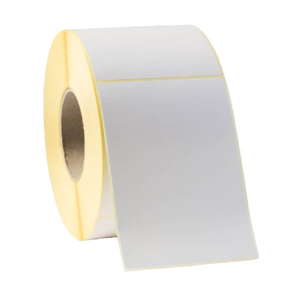 Etichete Neimprimante in Rola, Autocolant Termo Eco, Dimensiune 100X100mm, 1RD, Int.40mm, 390 Etc./Rola