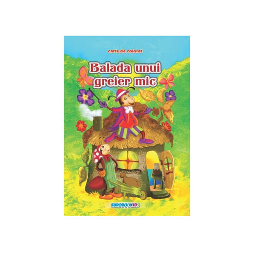 Balada unui Greier Mic, Carte de Colorat B5