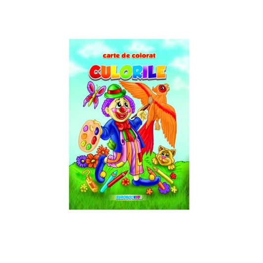 Culorile, Carte de Colorat B5
