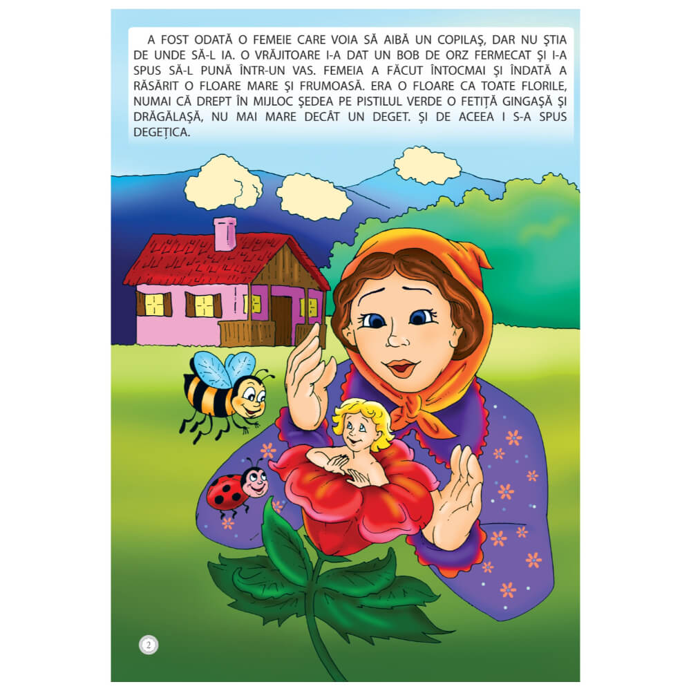 Degetica, Carte de Colorat B5