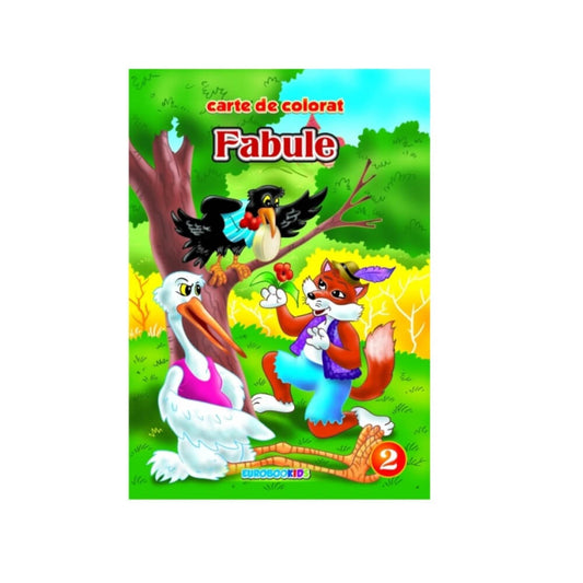 Fabule Volumul 2, Carte de Colorat B5