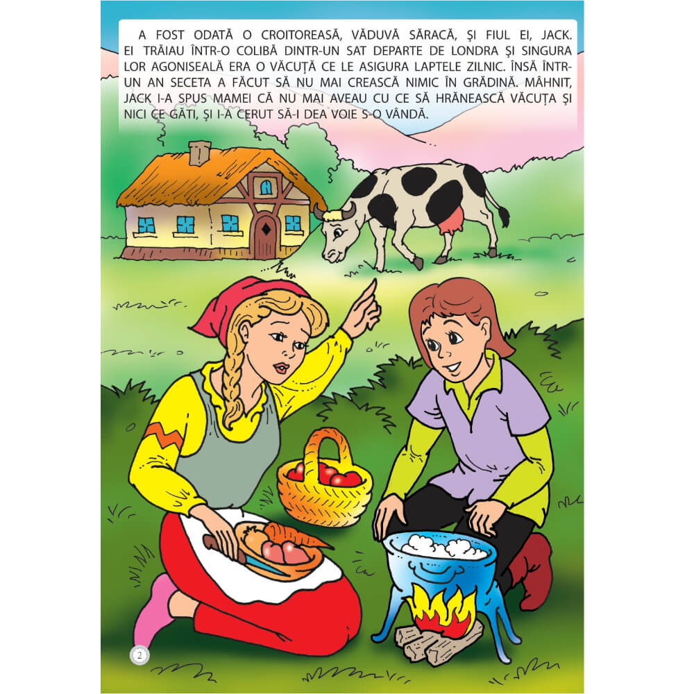 Jack si Vrejul de Fasole, Carte de Colorat B5