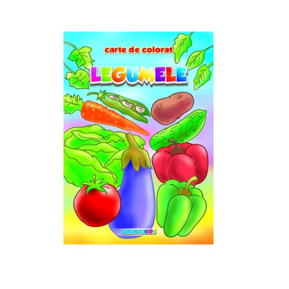 Legumele, Carte de Colorat B5