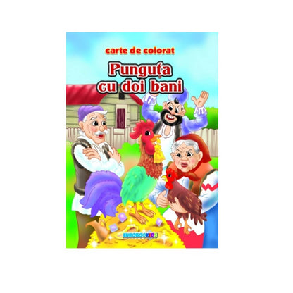 Punguta cu Doi Bani, Carte de Colorat B5