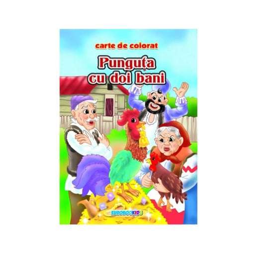 Punguta cu Doi Bani, Carte de Colorat B5