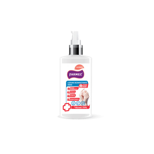 Gel Dezinfectant Maini Farmec cu 70% Alcool, 150 ml